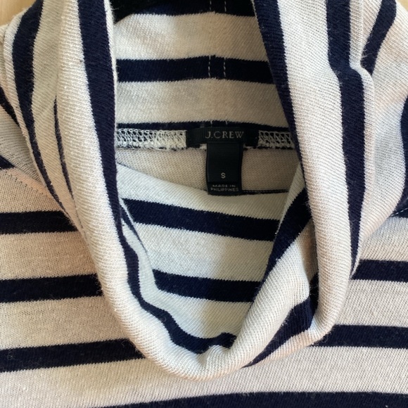 JCrew | Strip Turtle Neck Top S - Picture 7 of 7